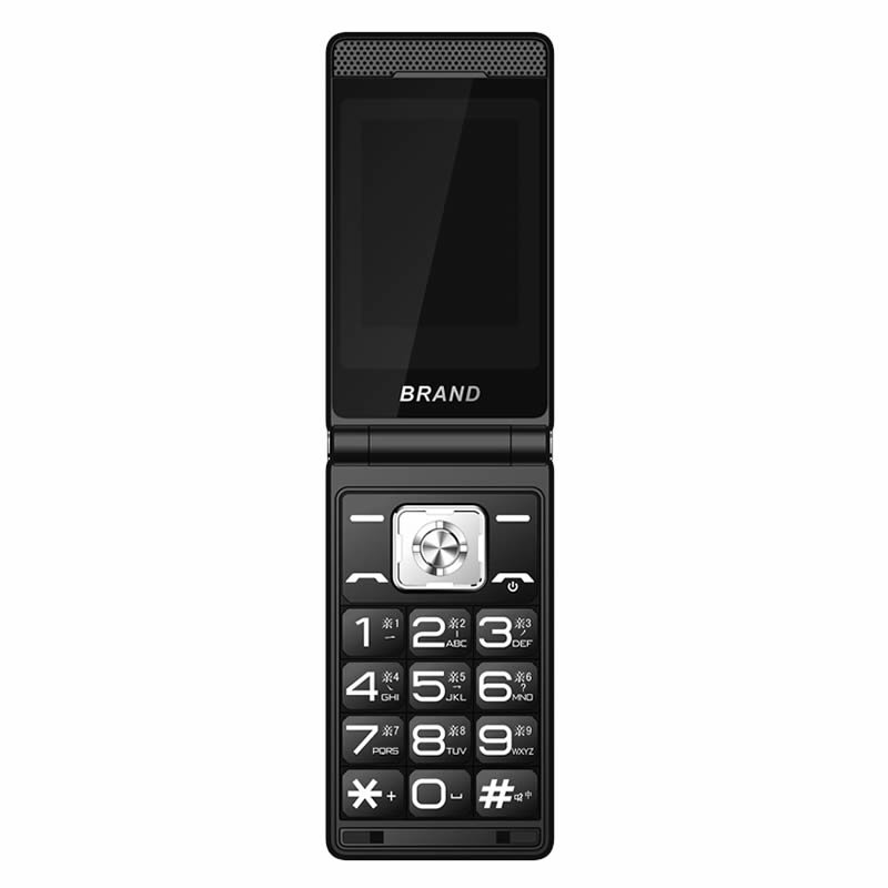 Flip Feature Phone – 2G Dual SIM Keypad Phone – N69A